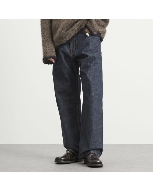 Our Legacy Men's Blue Selvedge Third Cut Jeans