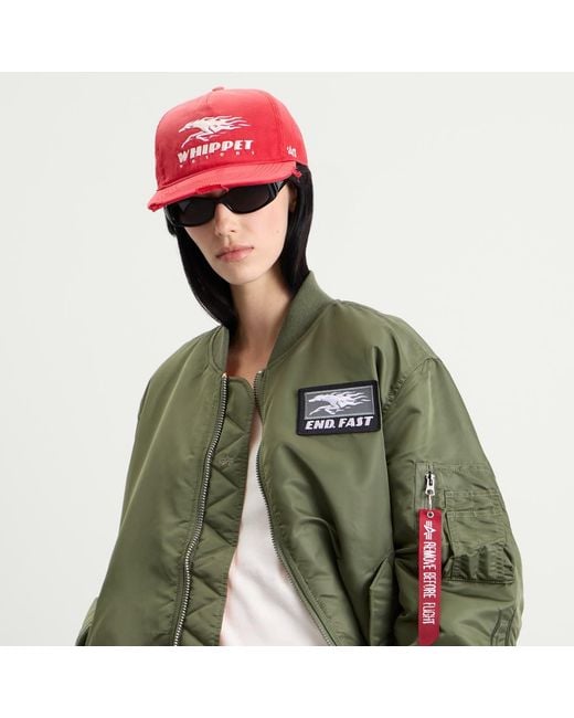 Alpha Industries Green End. X Ma-1 Bomber Jacket