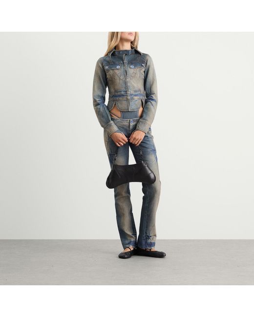 Miss Sixty Blue Knwls X Denim Jacket