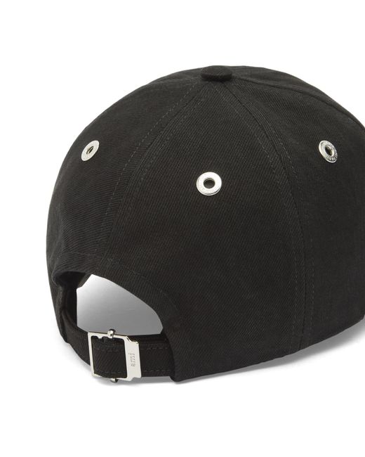 AMI Black Ami De Coeur Felt Cap for men