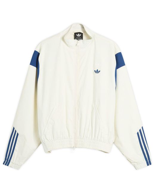 Adidas White X Willy Chavarria Poplintrack Top for men