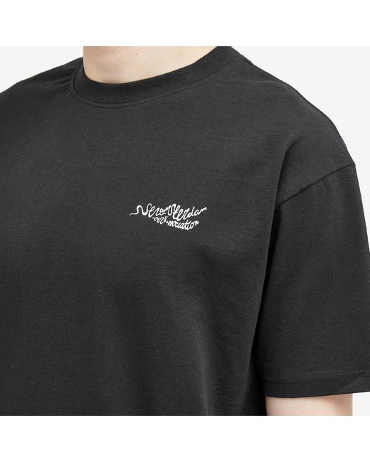 New Amsterdam Surf Association Black Shark T-Shirt for men