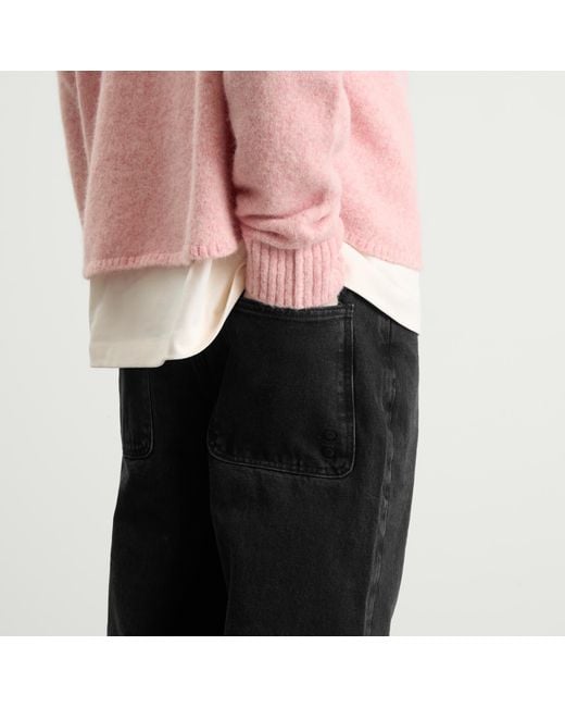 About Blank Black Relaxed Denim Jean for men
