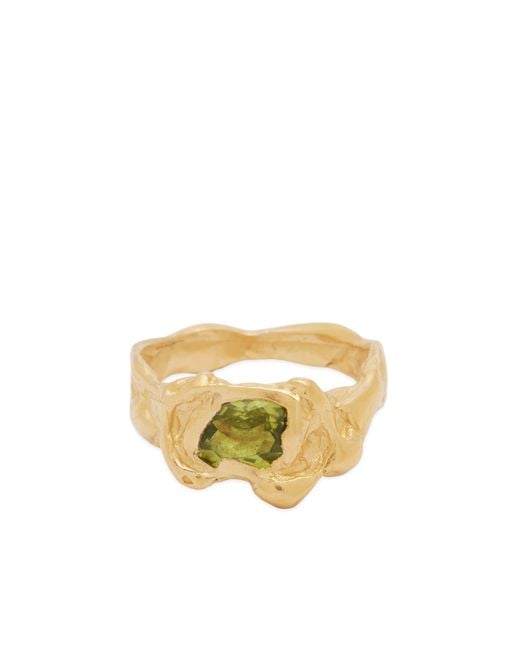 SIMUERO Metallic Ola Ring