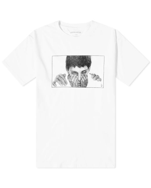 Fucking Awesome White Safe Place T-Shirt for men