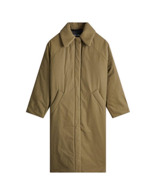 Kassl Women's Green Kassl Original Below Padded Trench Coat Parka Jacket