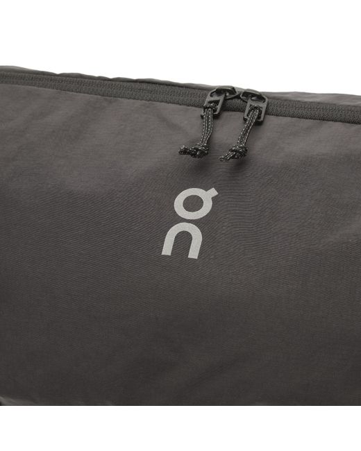 On Shoes Black Sling Pack 9L