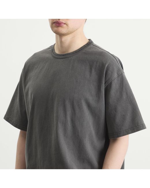FRIZMWORKS Black Og Pigment Dyed T-Shirt for men