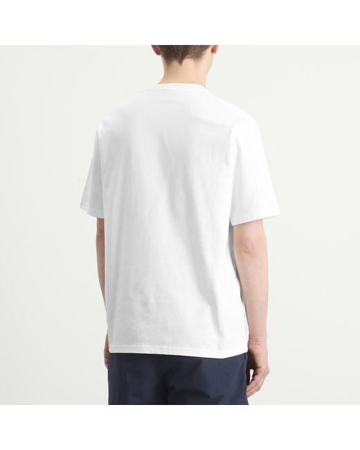Gramicci White Half Dome T-Shirt for men