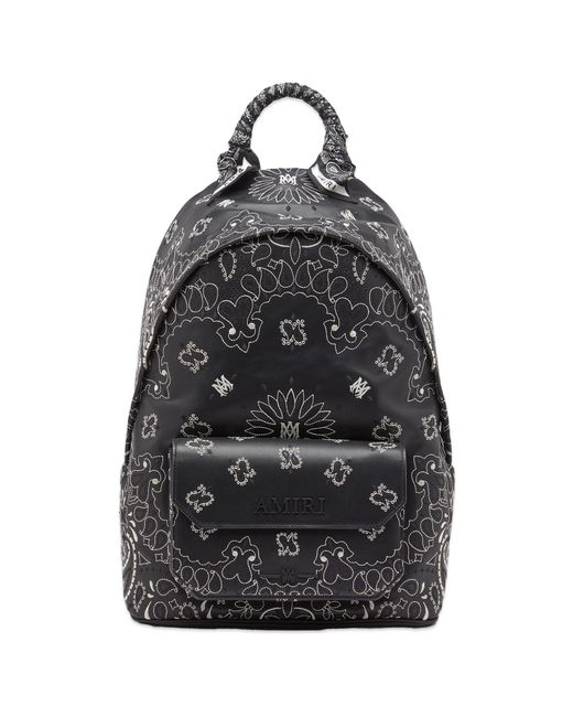 Amiri Bandana Backpack in Black for Men Lyst