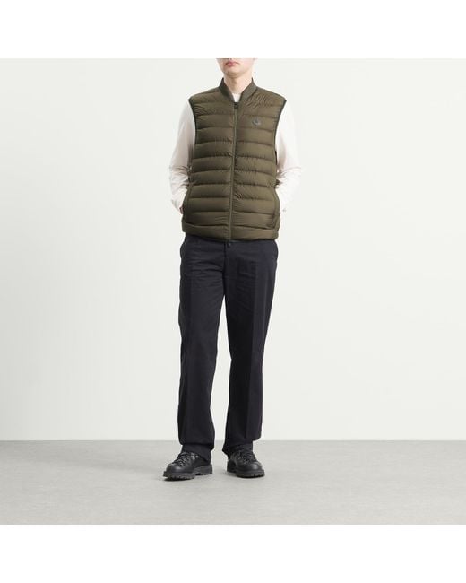 Moncler Green Froissel Vest for men