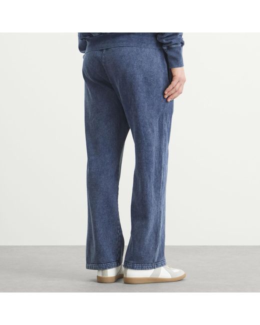 Les Tien Blue Heavyweight Classic Pant for men