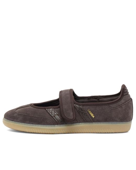 Adidas Brown Samba Jane Sneaker
