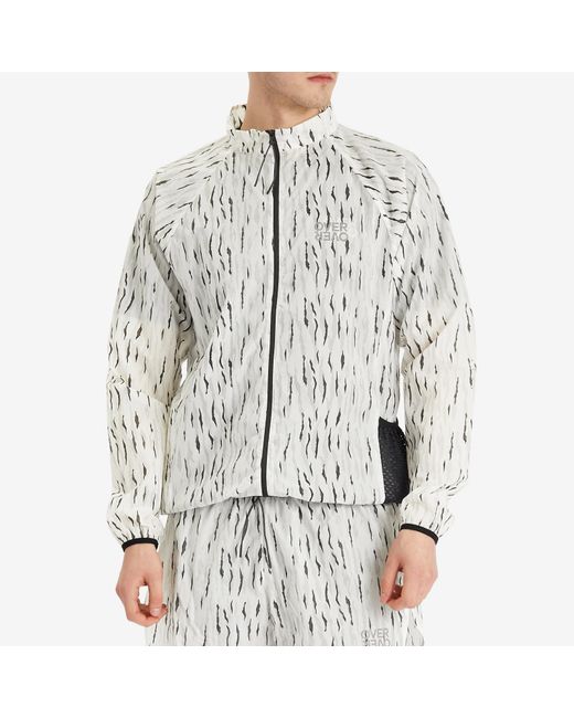 OVER OVER Gray Track Jacket for men