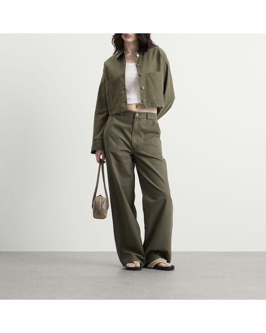 Anine Bing Green Yuma Jacket