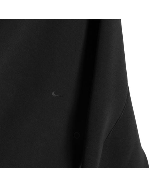 Nike Black Tech Full Zip Fleece Hoodie for men