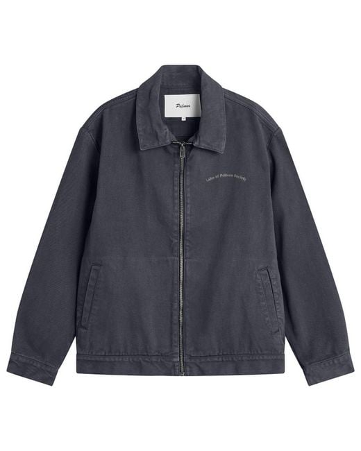 Palmes Blue Lake Zip Jacket for men