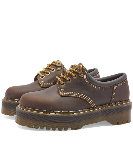 Dr. Martens Brown 8053 Quad Ii Shoes