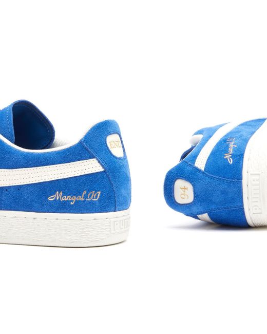 PUMA Blue End. X X Mangal Ii Suede Sneaker