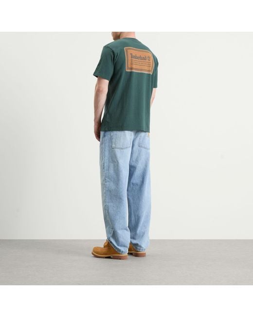 Timberland Green X Beams T-Shirt for men