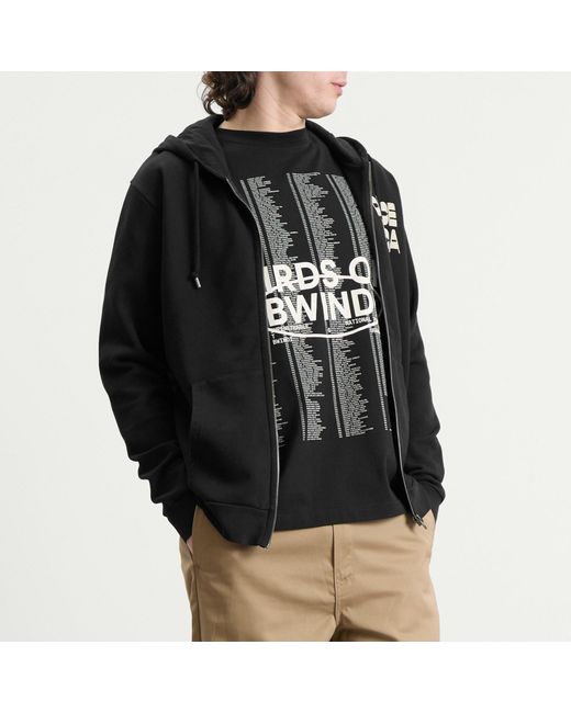 TGB Black Dance Africa Zip Hoodie for men