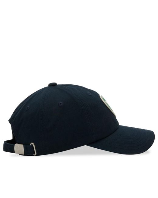 Human Made Blue Heart Patch Twill 6 Panel Cap for men