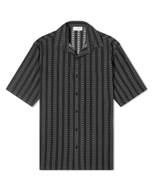 Off-White c/o Virgil Abloh Black Off- Arrow Stripe Vacation Shirt for men