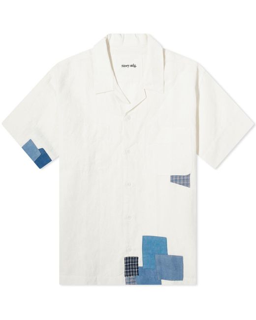 STORY mfg. White Pa Vacation Shirt for men