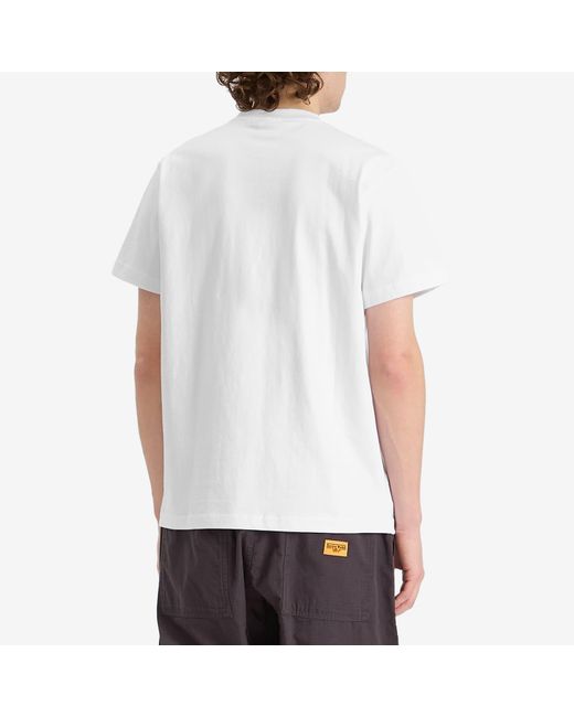 Service Works White Service Logo T-Shirt for men