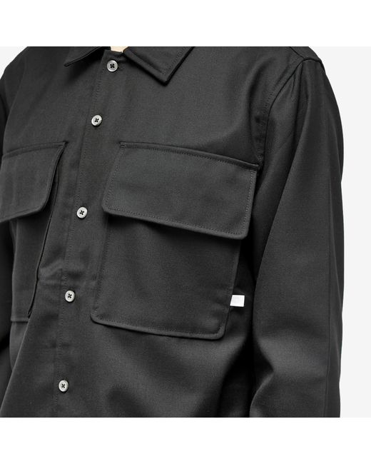 Dickies Black Premium Collection Work Overshirt for men