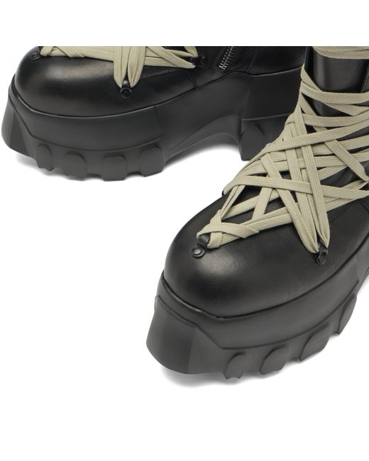 Rick Owens Black Mega Tractor for men