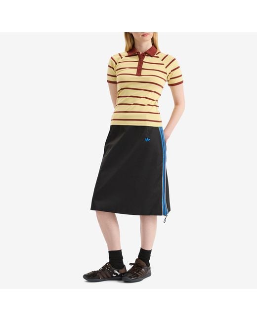 Adidas Black X Wales Bonner Satin Skirt