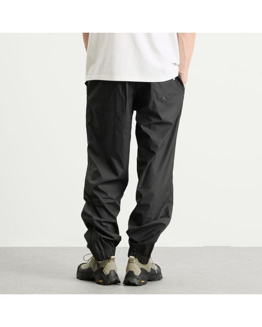 Rains Black Pants Regular for men