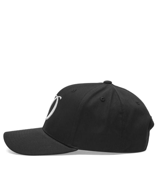 Dime Black D Full Fit Cap for men