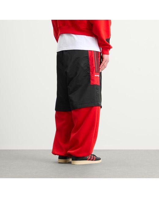 Adidas Red X Willy Chavarria Gomez Zip Off Pant