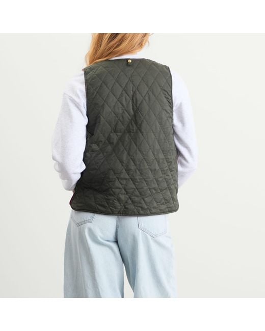 Barbour Green My Reversible Liner