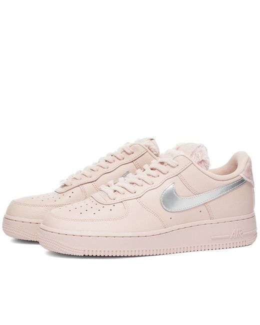 Nike Air Force 1 '07 'fur Patch' W Sneakers in Pink | Lyst Australia