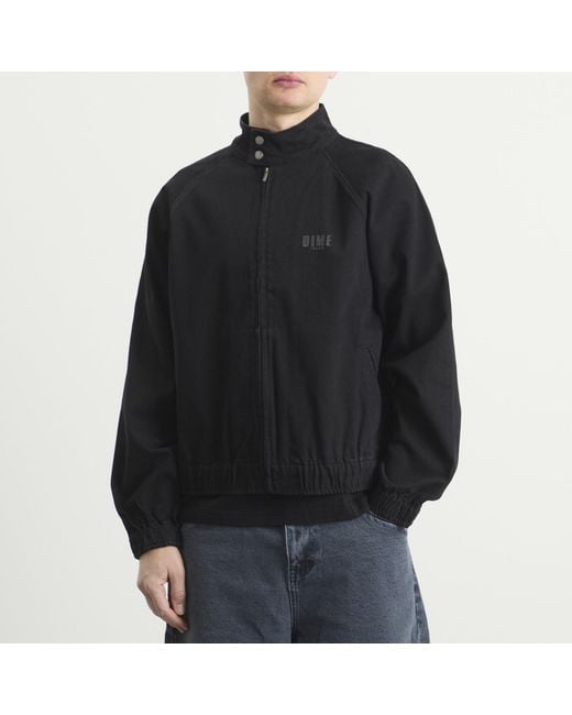 Dime Black Jeans Jacket for men