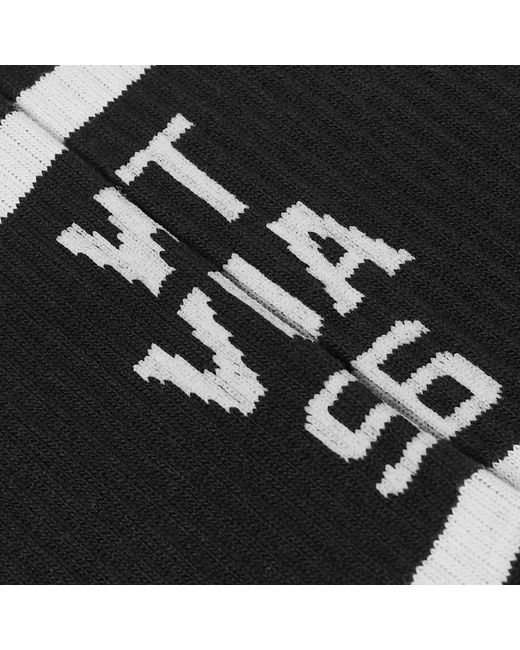 (w)taps Black 07 Sports Sock for men