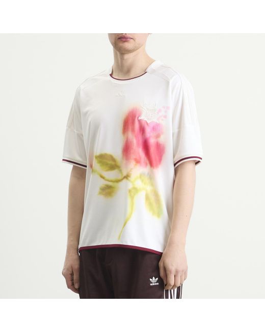 Adidas White X Wales Bonner Football Jersey for men