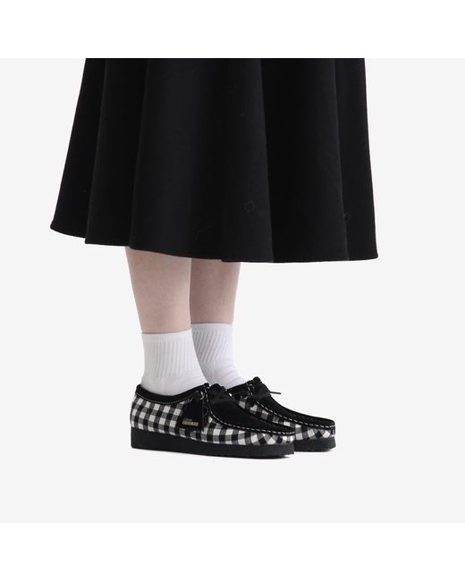 Clarks Black Wallabee
