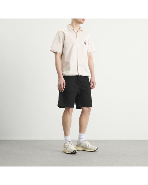Service Works Black Canvas Chef Short for men