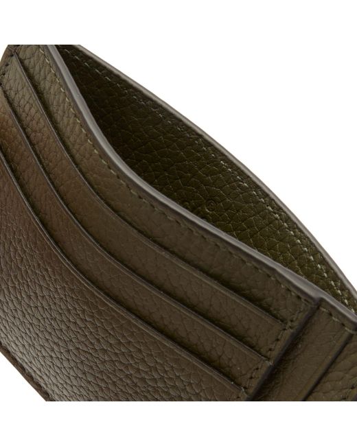 Gucci Green Gg Jumbo Leather Int 866 Card Case for men