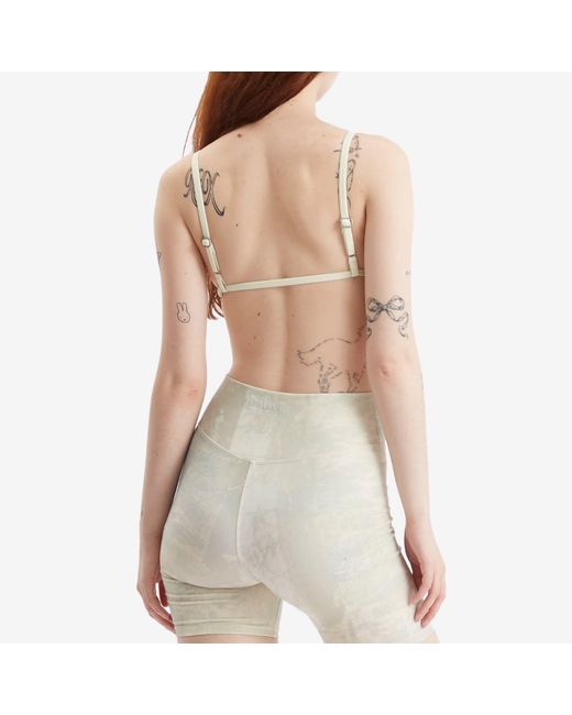 Represent White Control Bralette