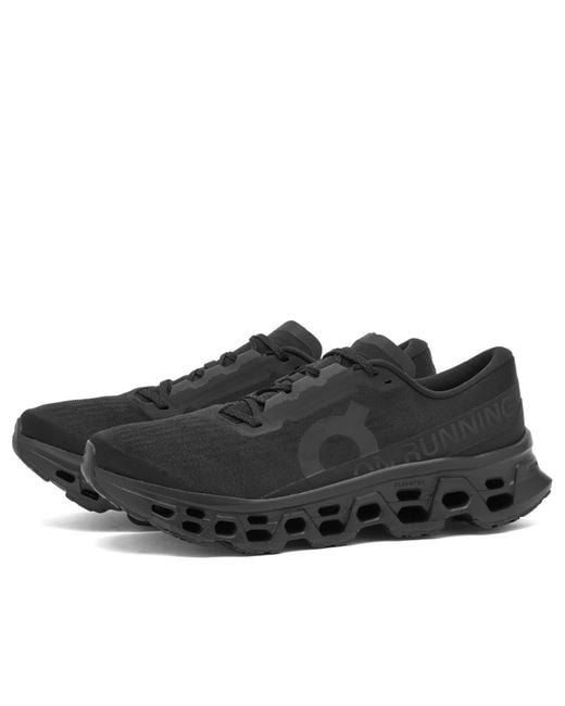 On Shoes Black Cloudmster 3 Sneaker for men