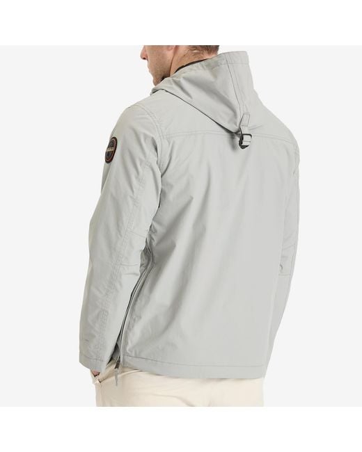 Napapijri Gray Rainforest Jacket for men