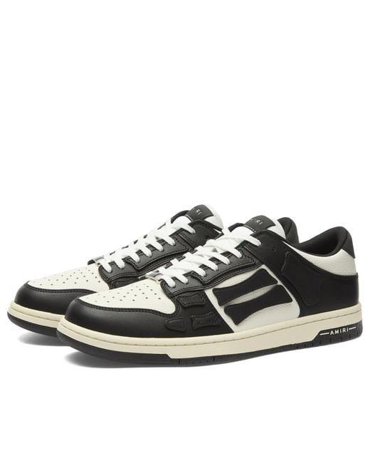 Amiri Black Skel Low Top Sneaker for men