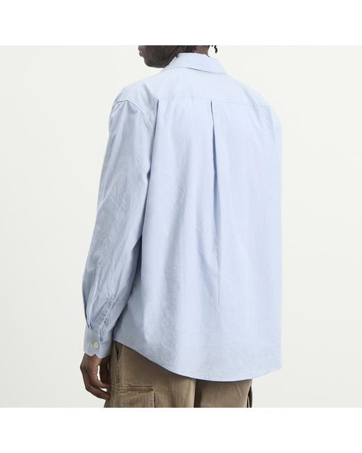 Our Legacy Blue Poplin Beyond Shirt for men