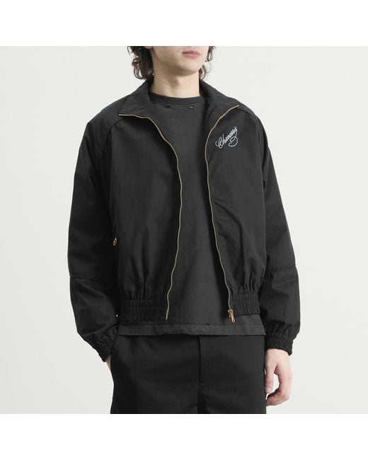 Willy Chavarria Black Ruff Rider Track Jacket for men