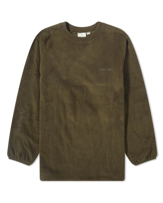 Gramicci Green Polartec Sweater for men